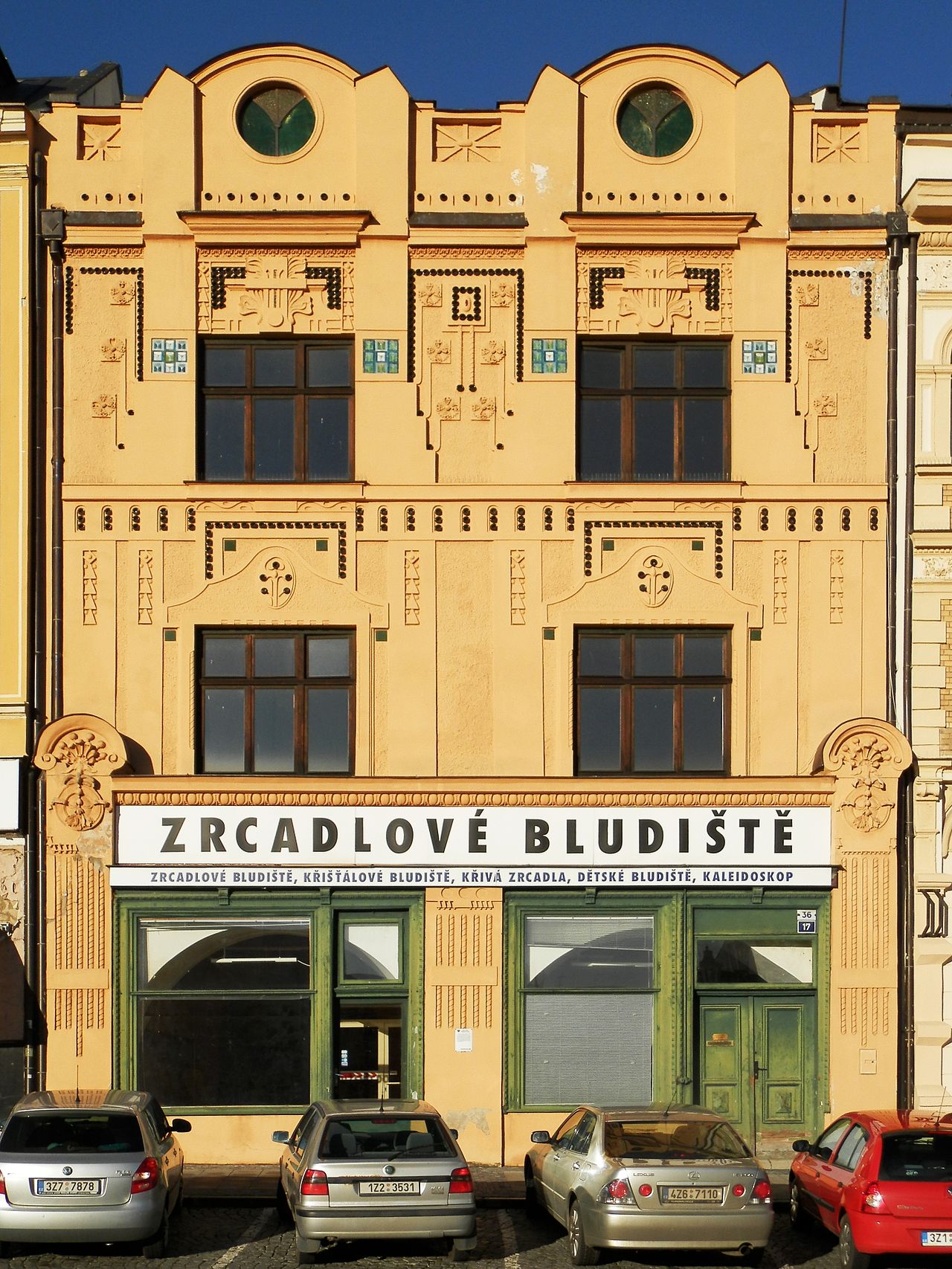 Heutige Ansicht – Babirádovský dům