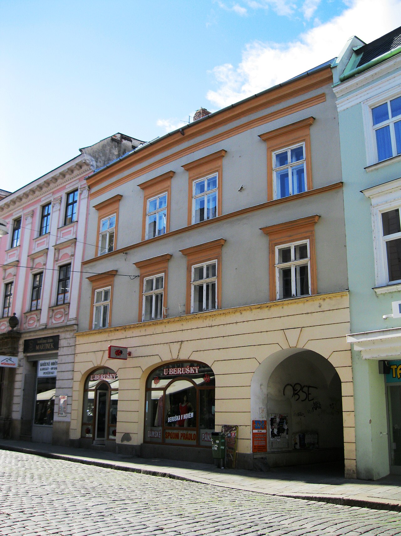 Dzisiejszy widok – Barvířská 1