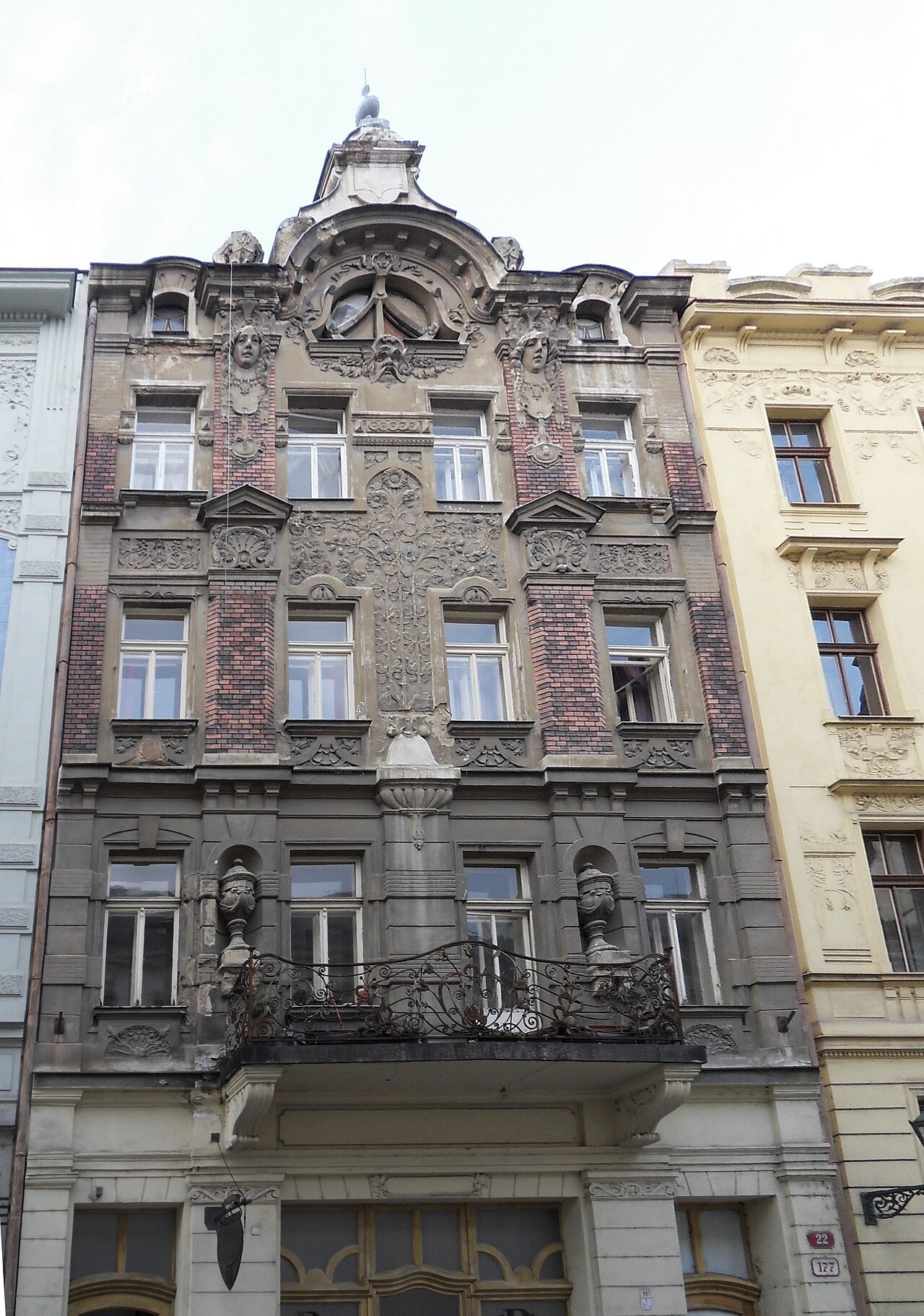 Dzisiejszy widok – Bezručova 22