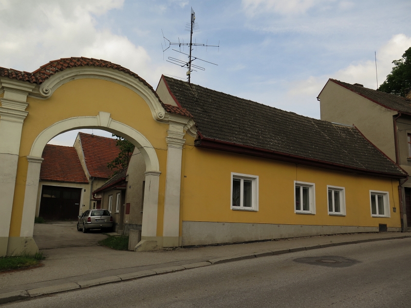 Today's view – Brána usedlosti čp. 193