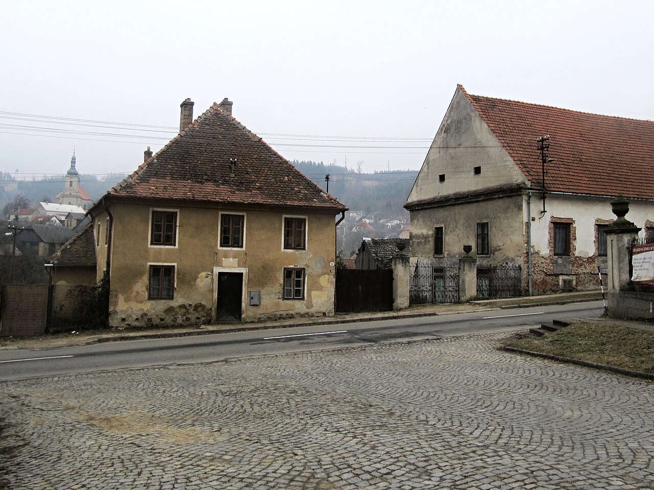 Dzisiejszy widok – Deputátní dům čp. 205