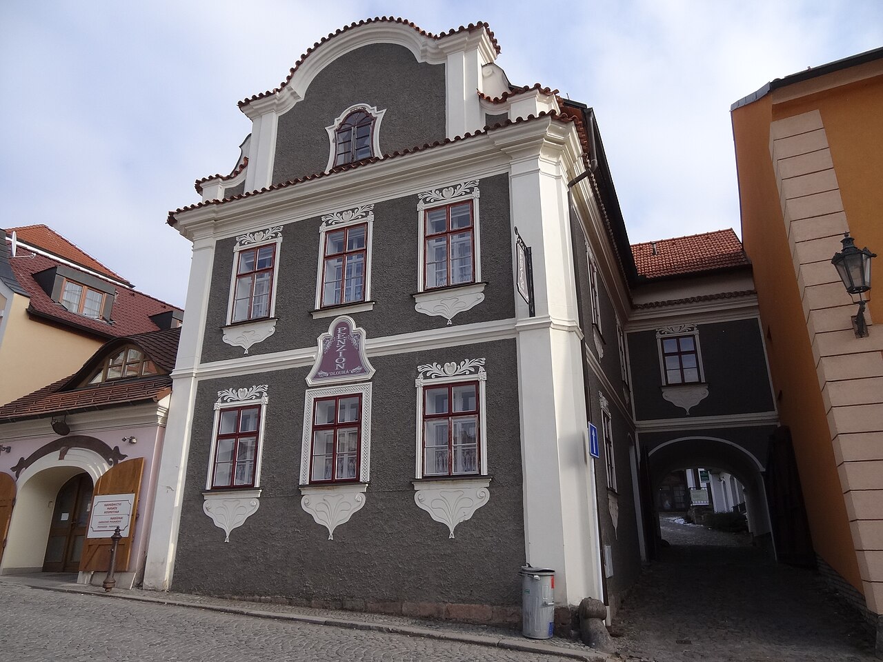 Dzisiejszy widok – Dům Dlouhá 96