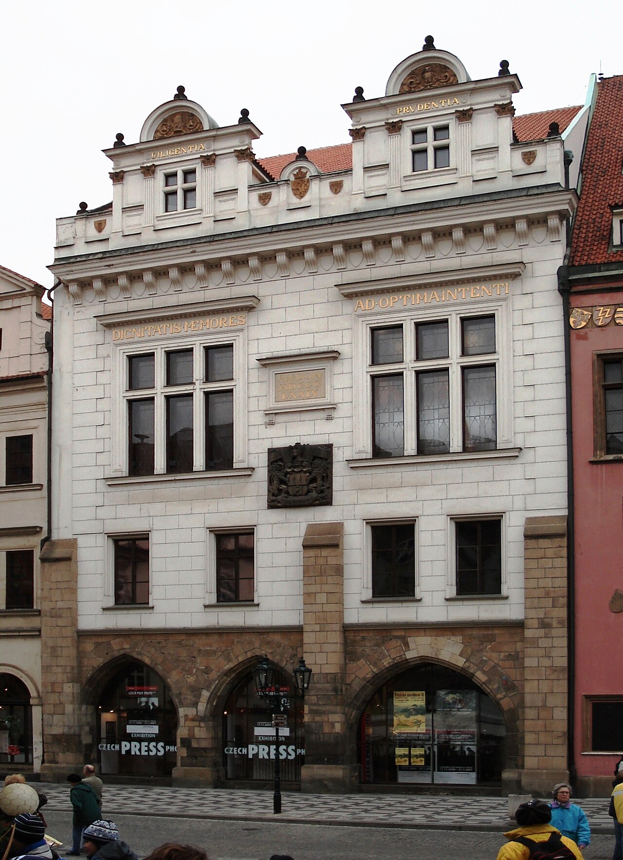 Dnešní pohled – Mikšův dům