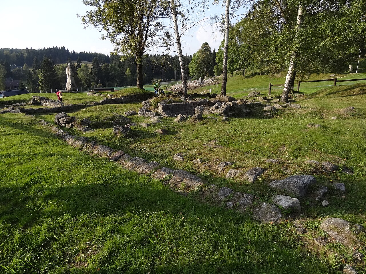 Heutige Ansicht – sklárna v Bedřichově