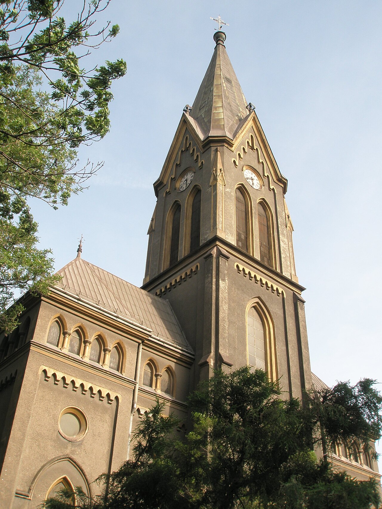 Today's view – Evangelický kostel (Třinec)