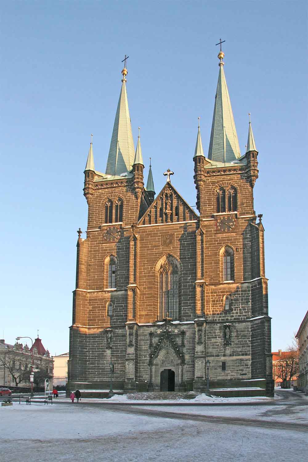 Dzisiejszy widok – Kostel Nanebevzetí Panny Marie (Chrudim I)