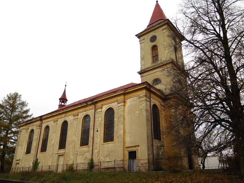 Today's view – Kostel Narození Panny Marie (Osenice)