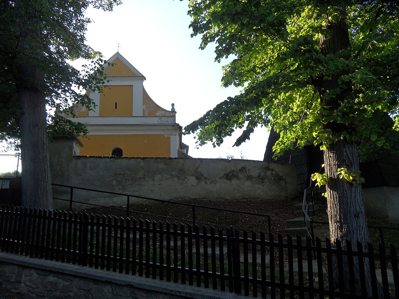 Dnešní pohled – Kostel svatého Jiljí (Všebořice)