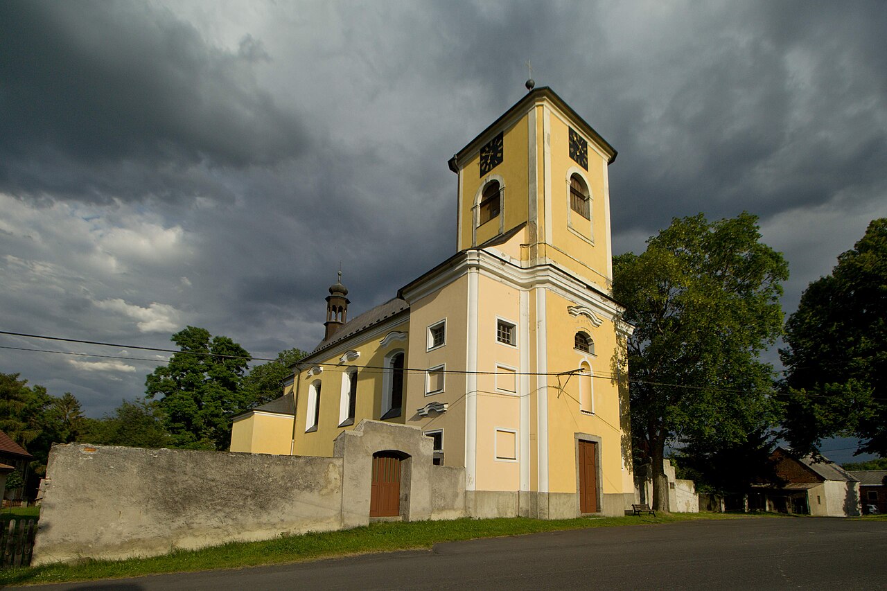 Today's view – Kostel svatého Linharta (Údrč)