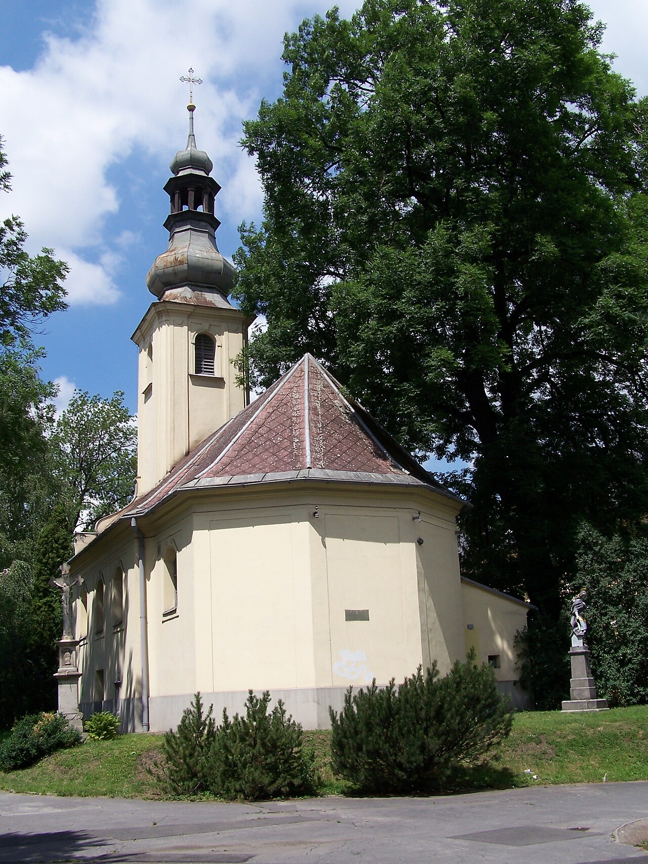 Today's view – Kostel svatého Marka (Fryštát)