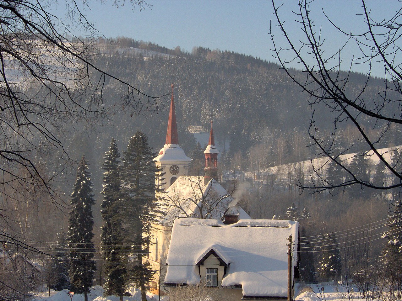 Heutige Ansicht – Kostel svatého Prokopa (Jablonec nad Jizerou)