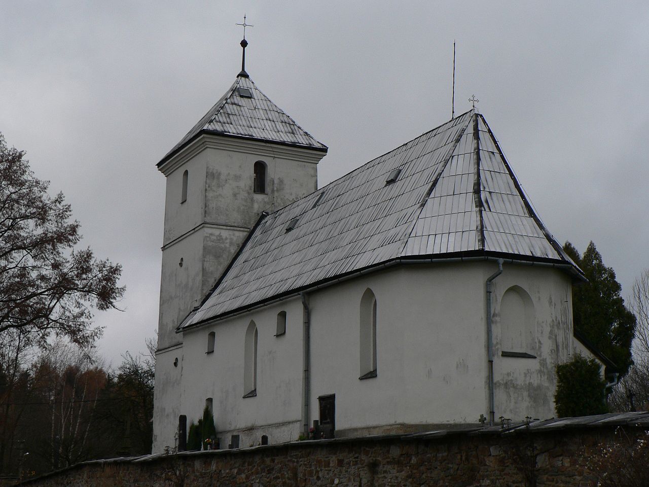 Dzisiejszy widok – Kostel svatého Wolfganga (Vikantice)