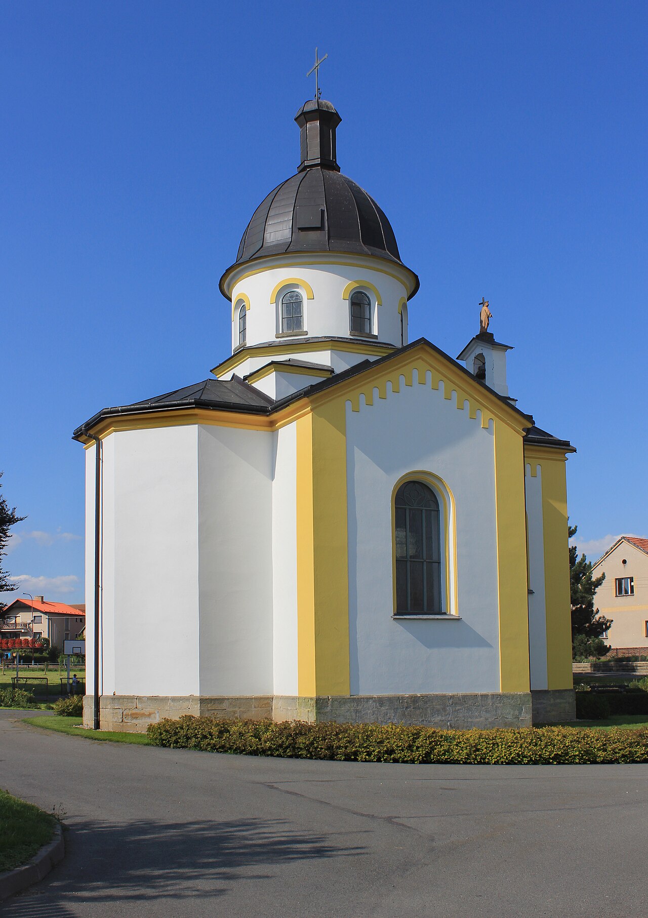 Dnešní pohled – kaple svatého Michala (Sedliště)