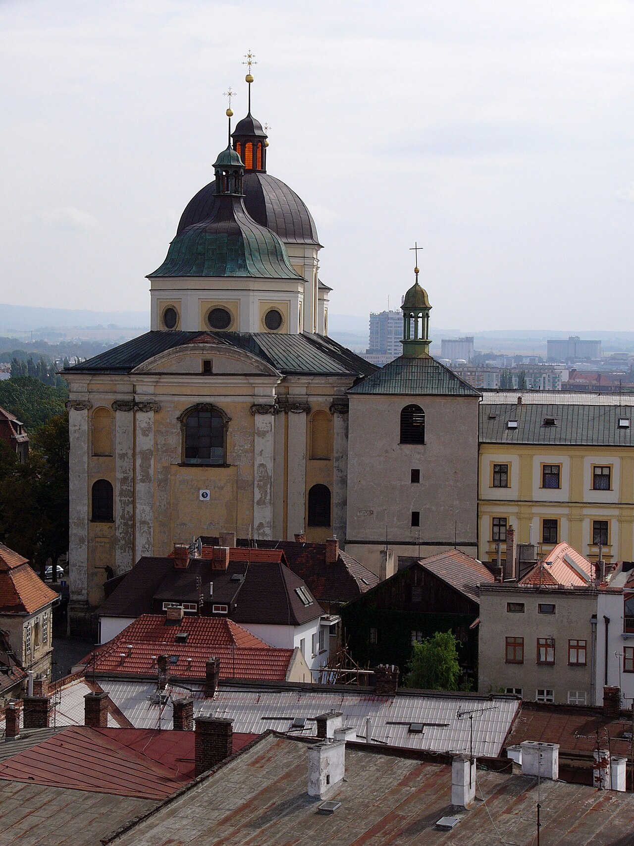 Today's view – kostel svatého Michala (Olomouc)
