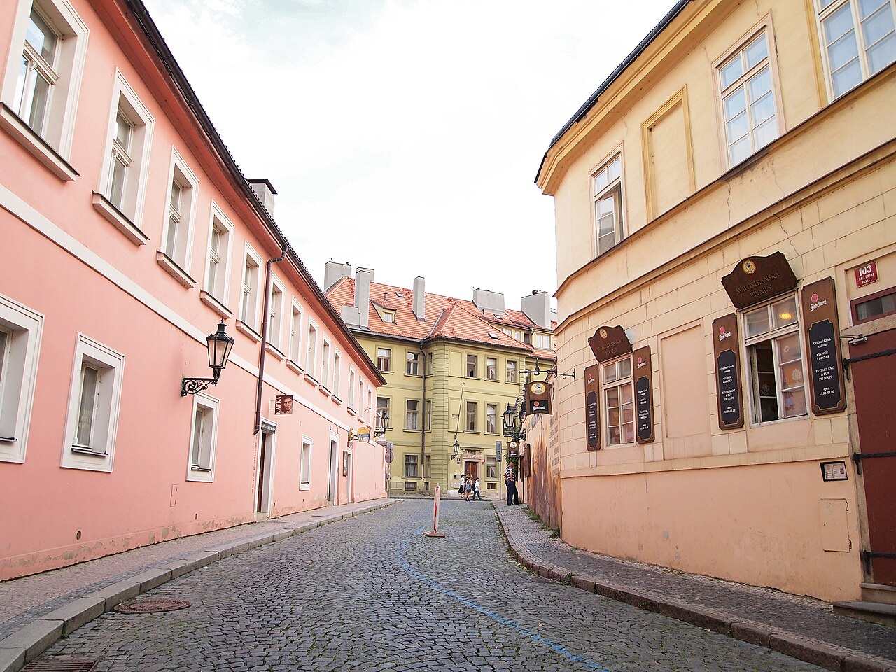 Heutige Ansicht – Cihelná (Malá Strana)