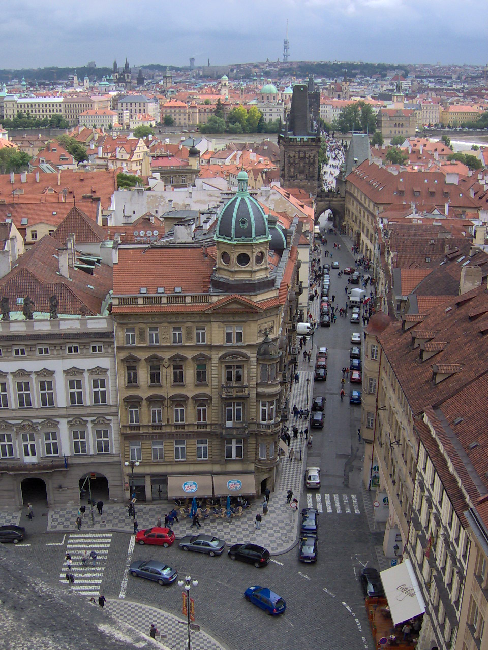 Today's view – Mostecká