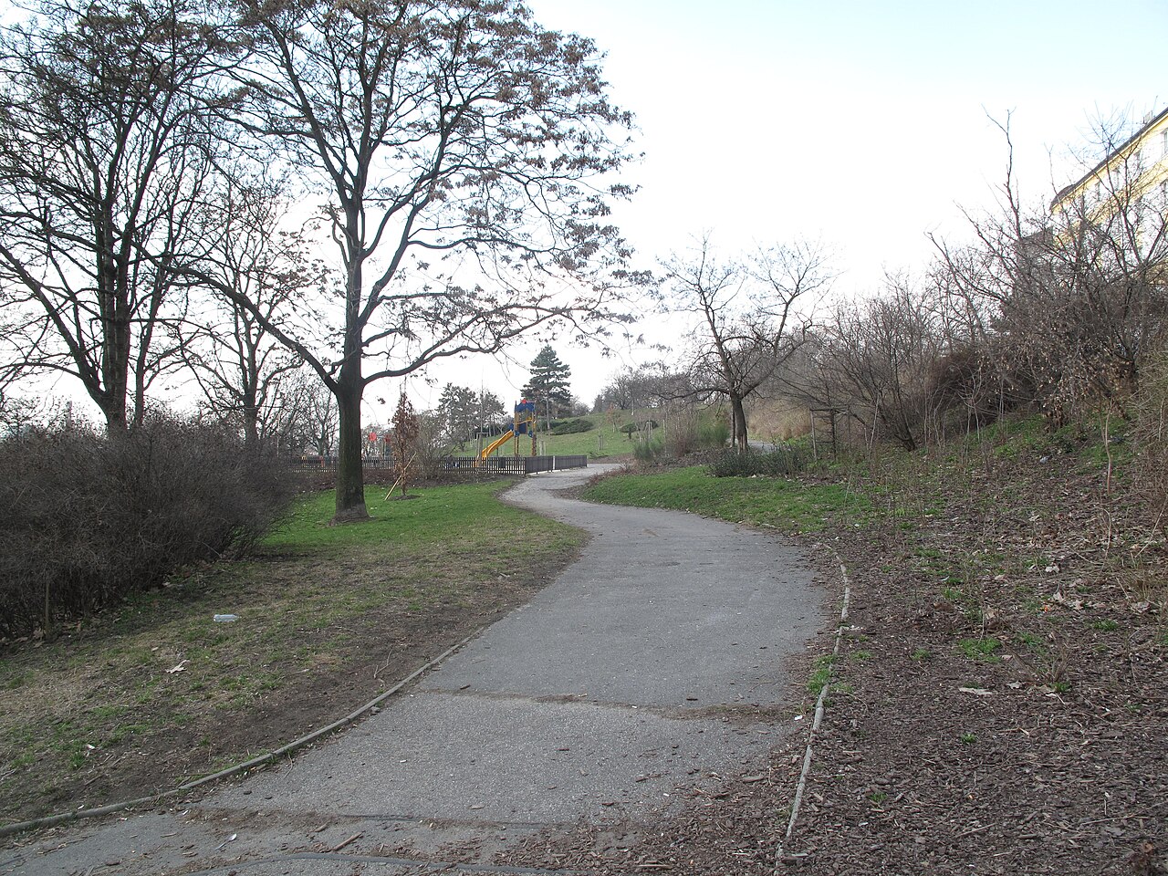 Dzisiejszy widok – Park Pod Korábem