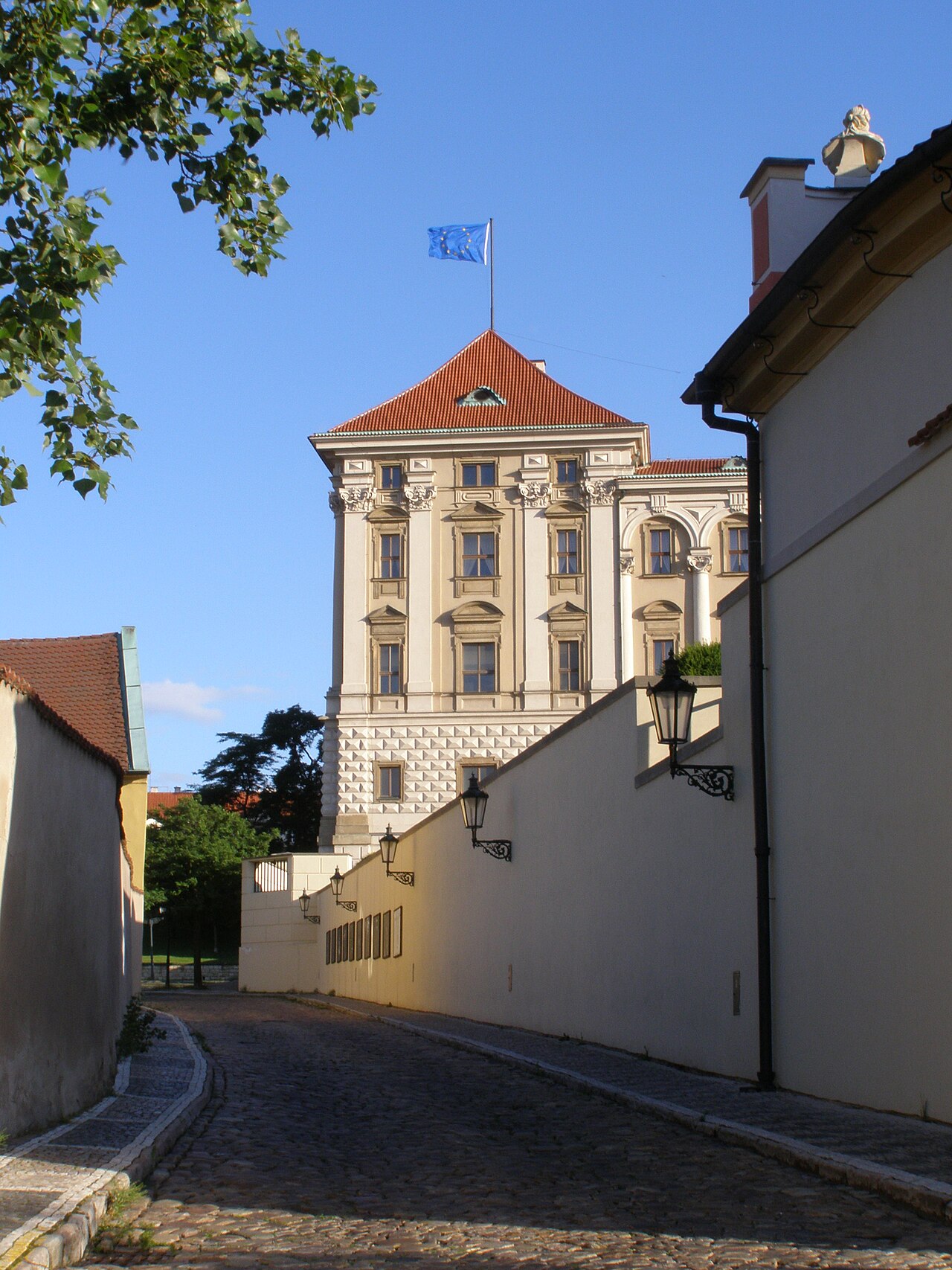 Dnešný pohľad – Černínská