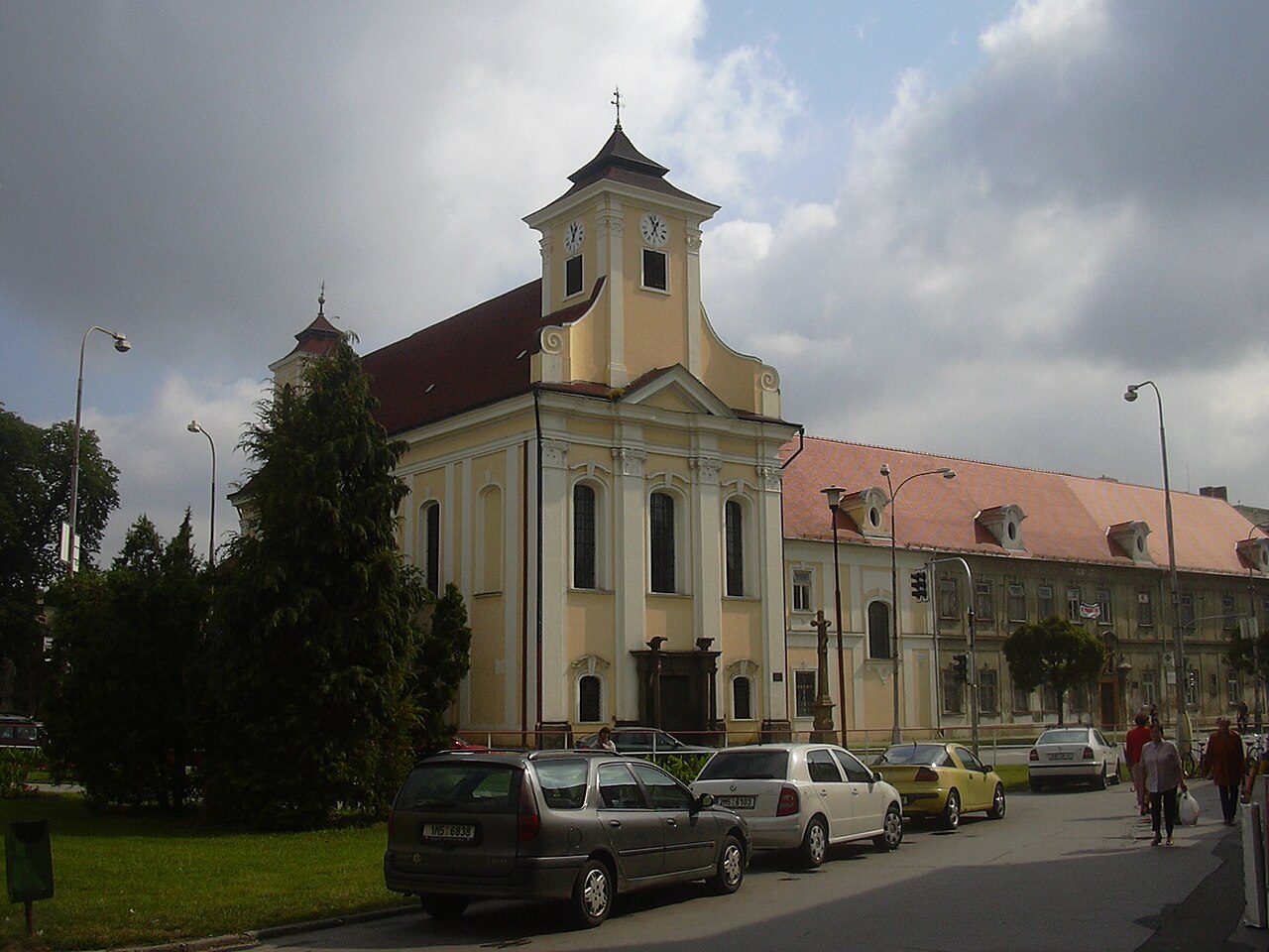 Today's view – Klášter milosrdných bratří (Prostějov)