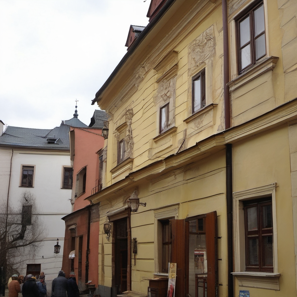 Historisches Erscheinungsbild – Barborská 4