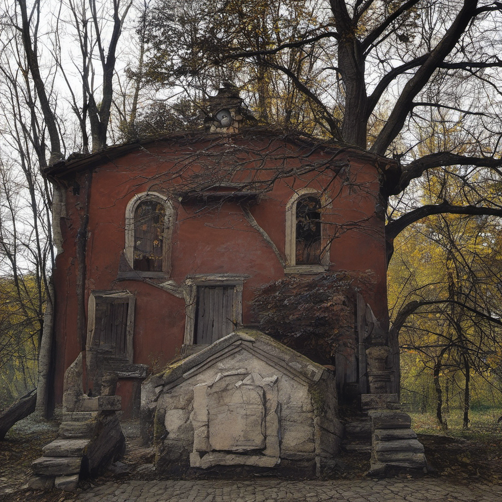Wygląd historyczny – Dvě brány parku