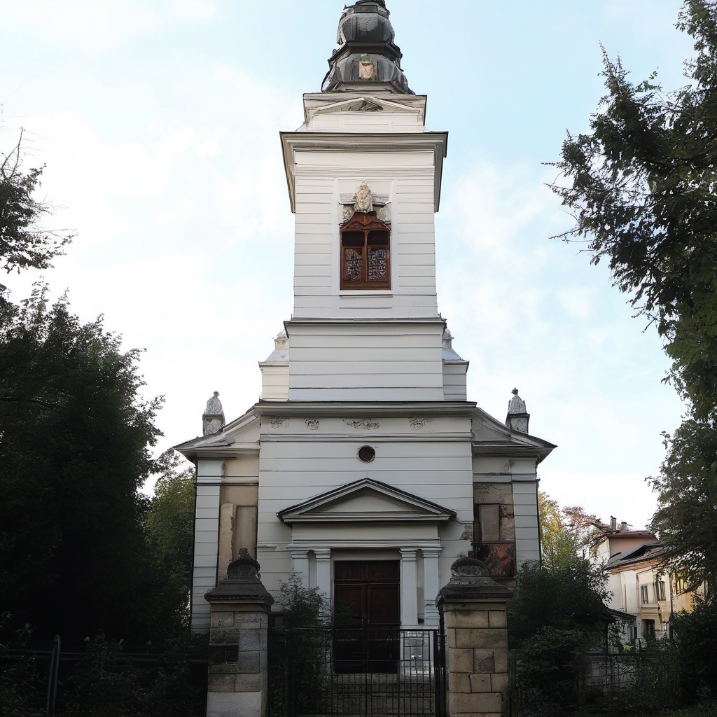 Historical appearance – evangelický kostel v Nymburce
