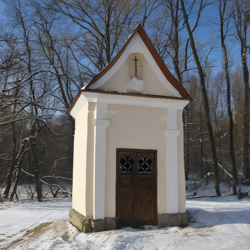 Wygląd historyczny – kaple Nejsvětější Trojice u Děrného