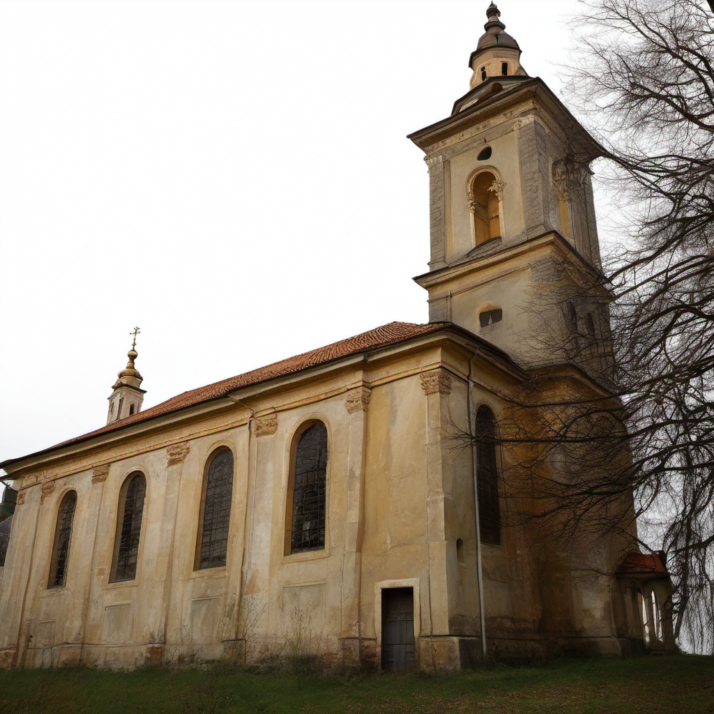 Historical appearance – Kostel Narození Panny Marie (Osenice)