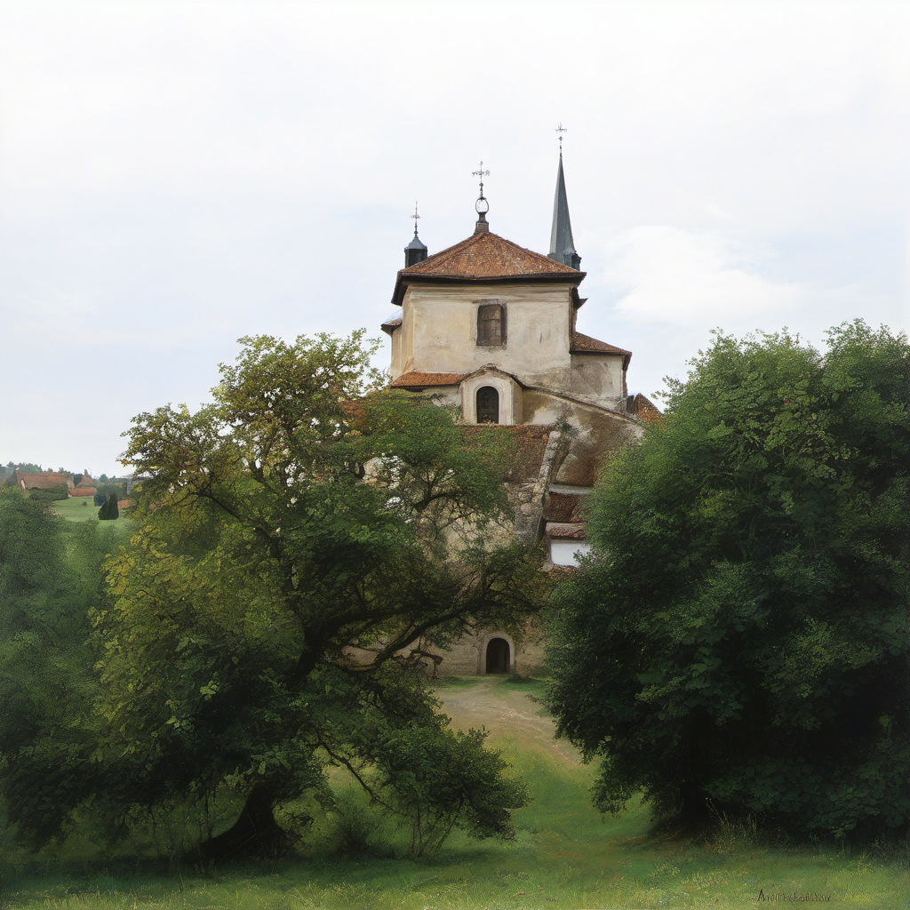 Historická podoba – Kostel svatého Antonína Paduánského (Milešov)