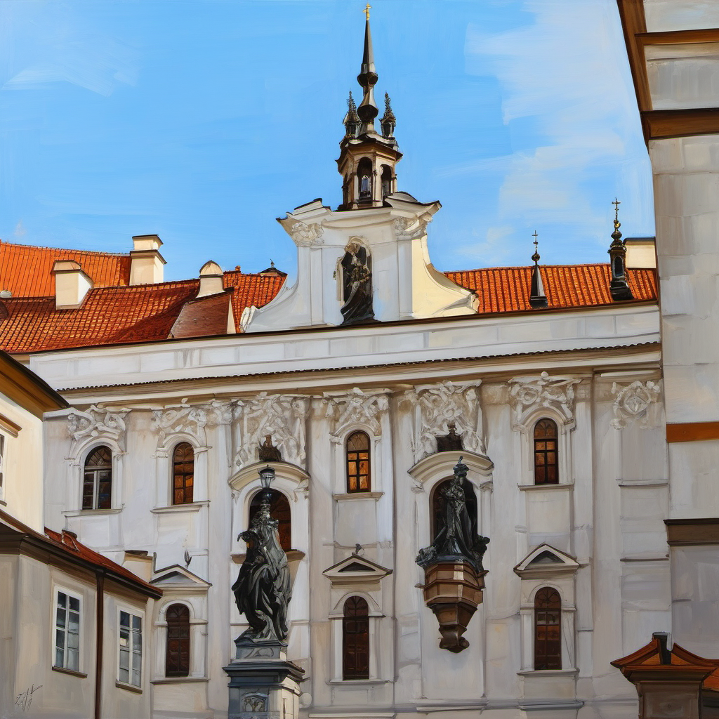 Historisches Erscheinungsbild – Kostel svatého Bartoloměje v Praze