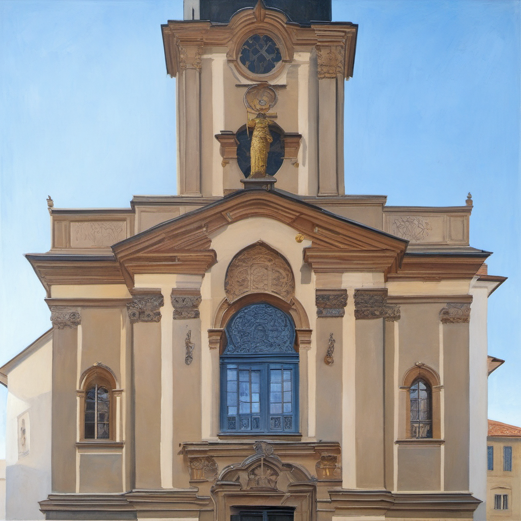 Historická podoba – Kostel svatého Jana Nepomuckého na Hradčanech
