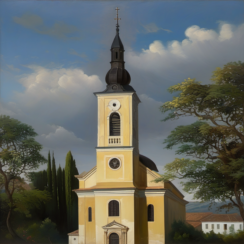 Historická podoba – kostel svatého Mikuláše (Ostrov)