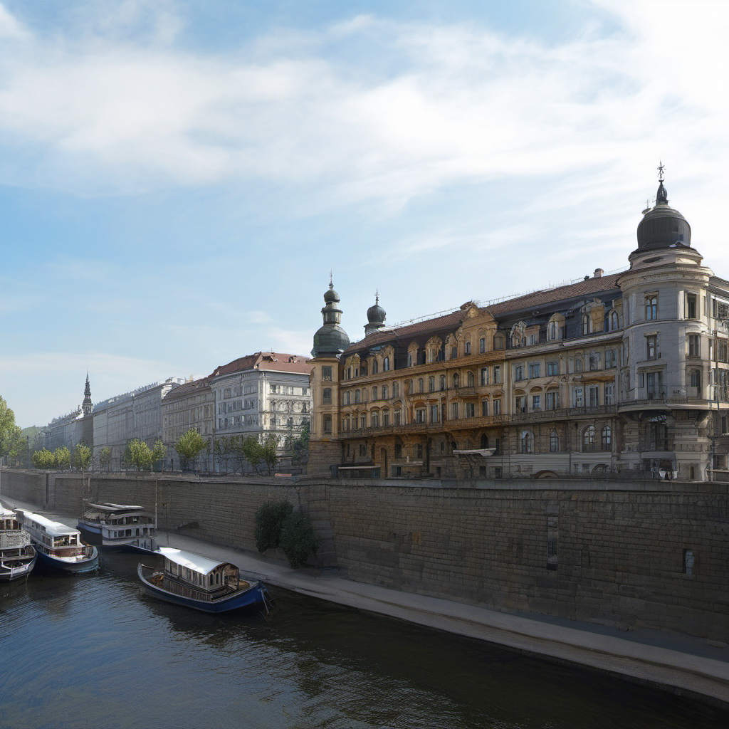 Historisches Erscheinungsbild – Rašínovo nábřeží