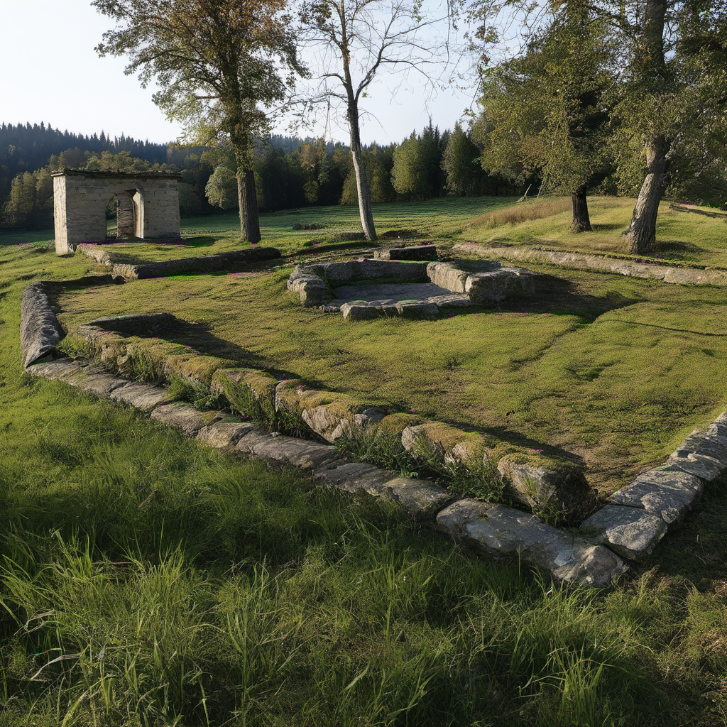 Historisches Erscheinungsbild – sklárna v Bedřichově