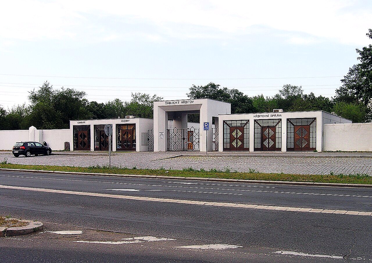 
<span>Ďáblický hřbitov</span>
