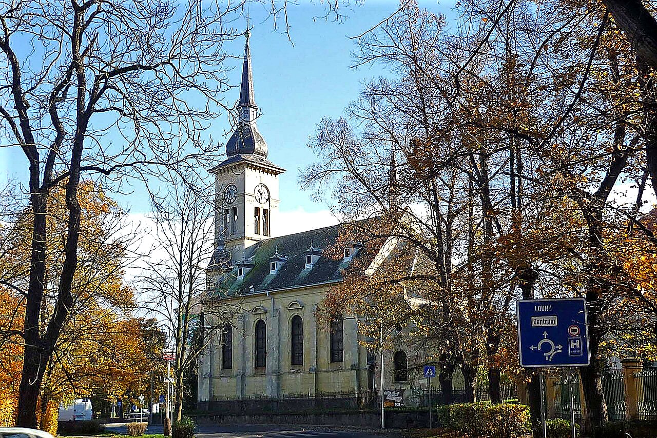 
<span>Evangelický kostel (Žatec)</span>
