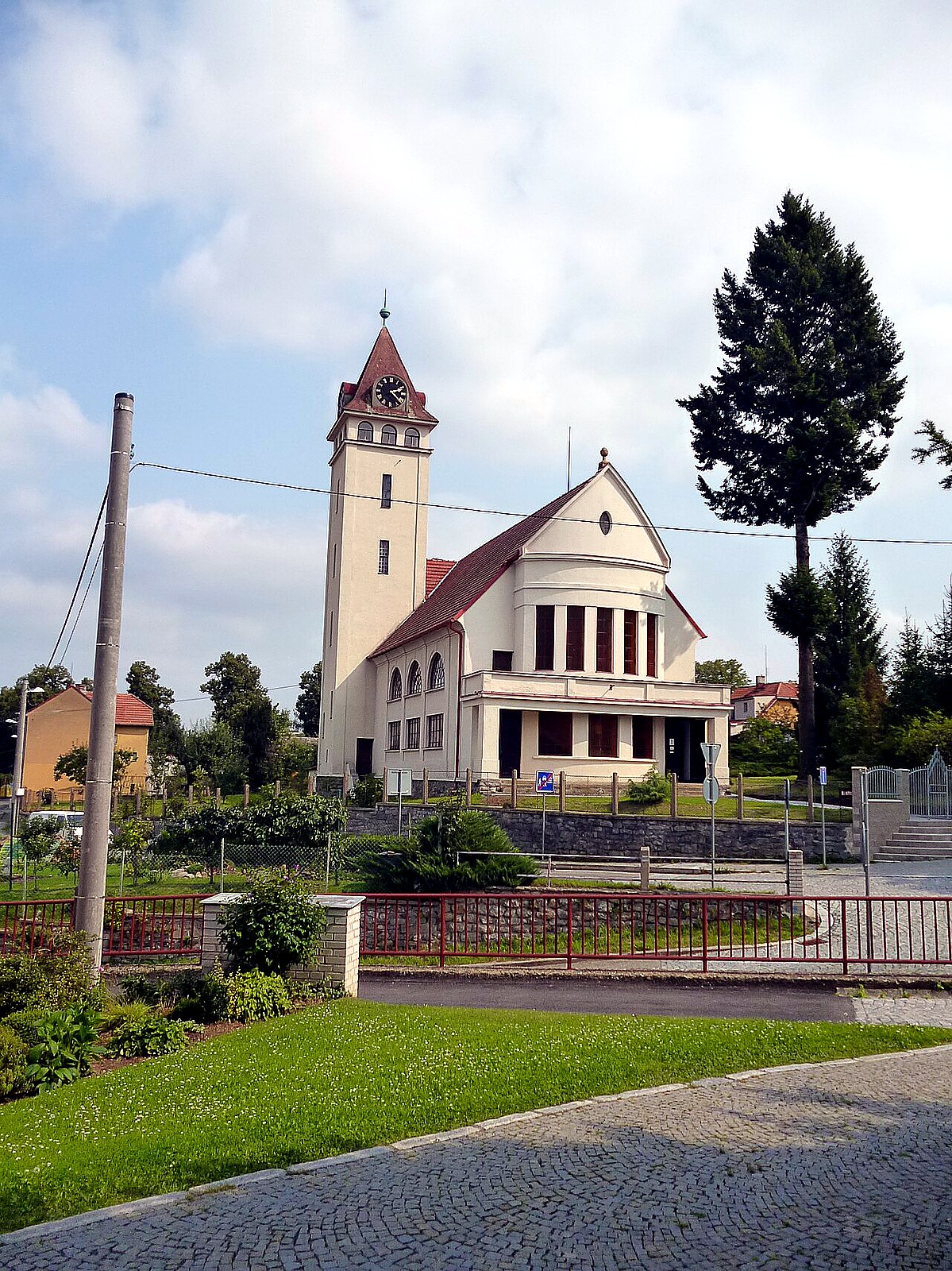 
<span>Husův sbor ve Vlašimi</span>
