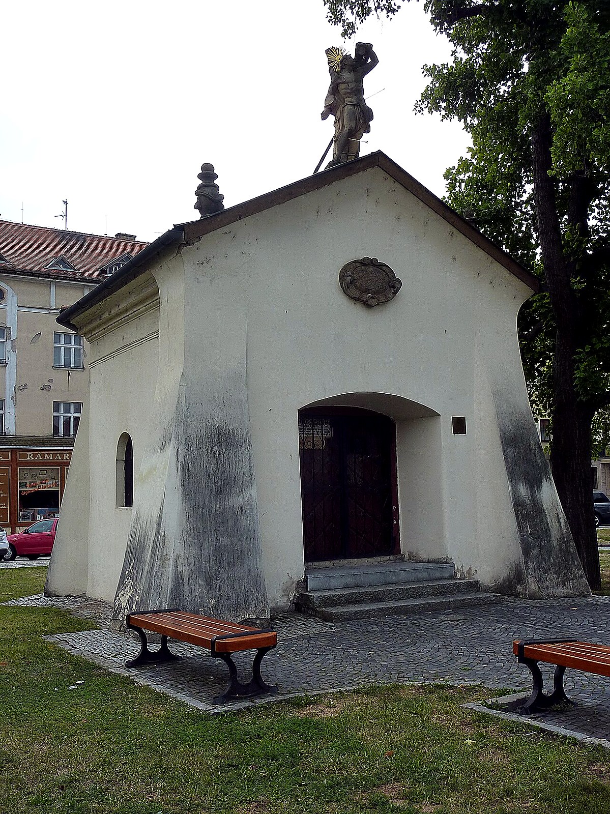 
<span>Kaple svatého Šebestiána</span>
