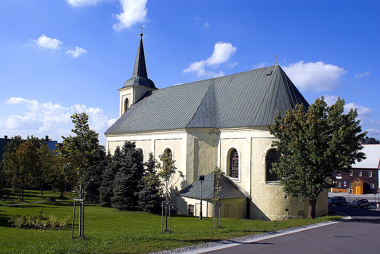 
<span>Kostel svaté Anny (Boží Dar)</span>
