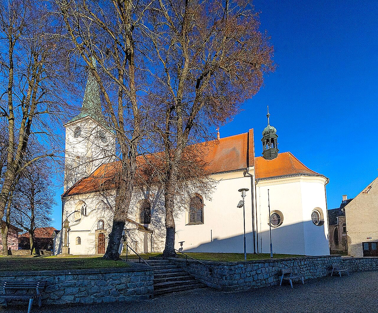
<span>Kostel svaté Kateřiny Sienské v Třešti</span>
