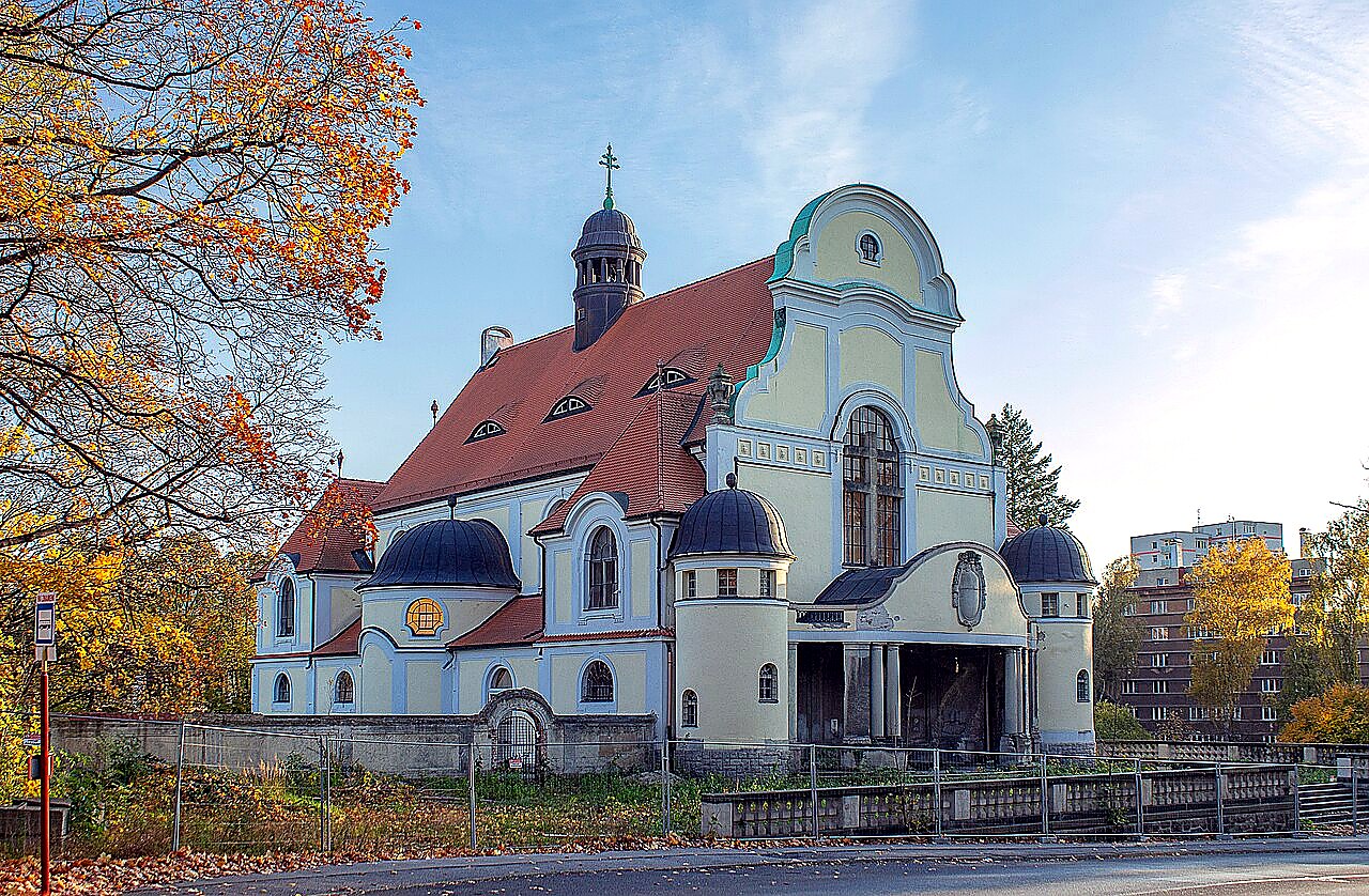 
<span>Kostel svaté Máří Magdalény (Liberec III-Jeřáb)</span>
