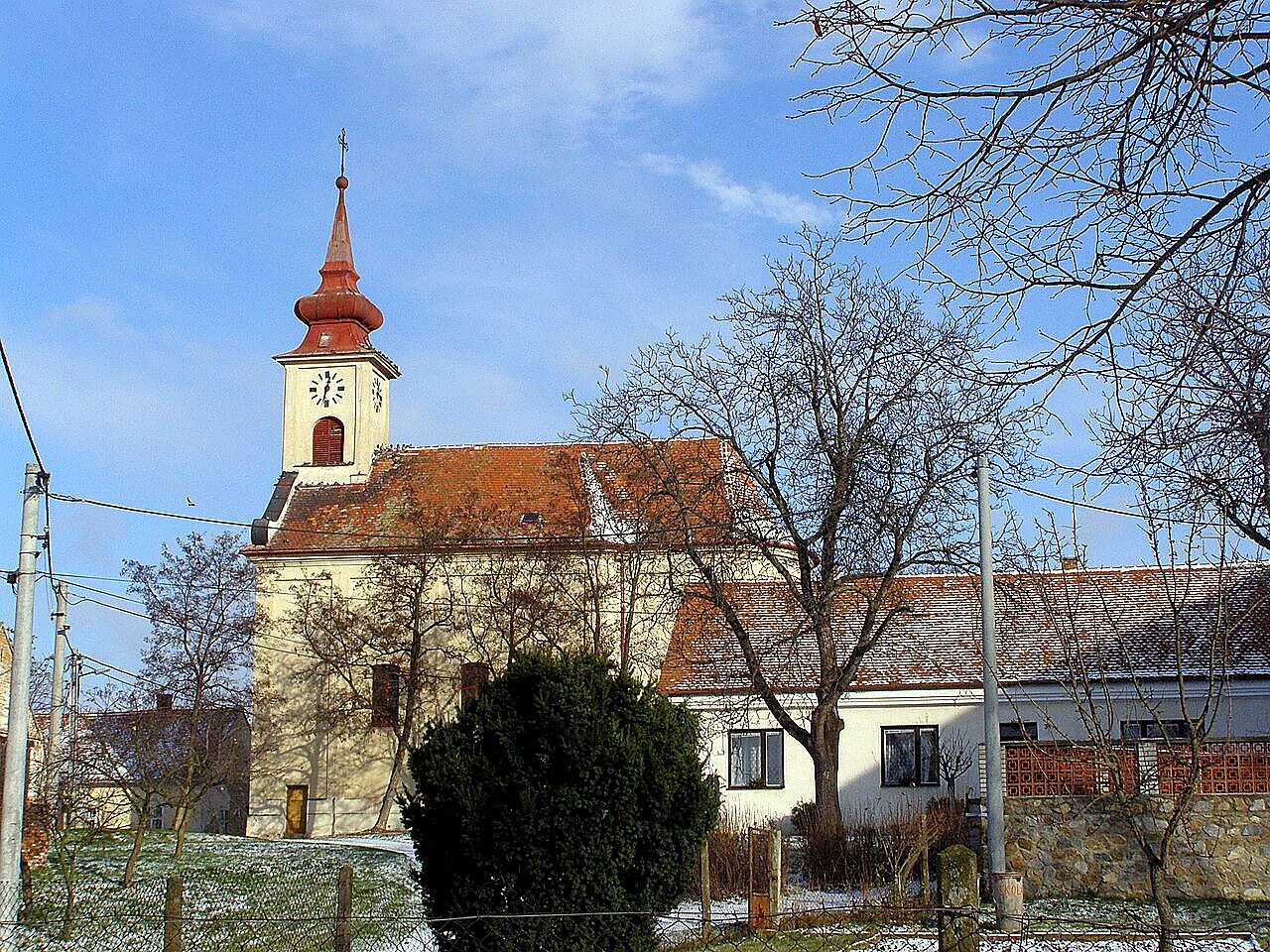 
<span>Kostel svatého Jana Nepomuckého (Brod nad Dyjí)</span>
