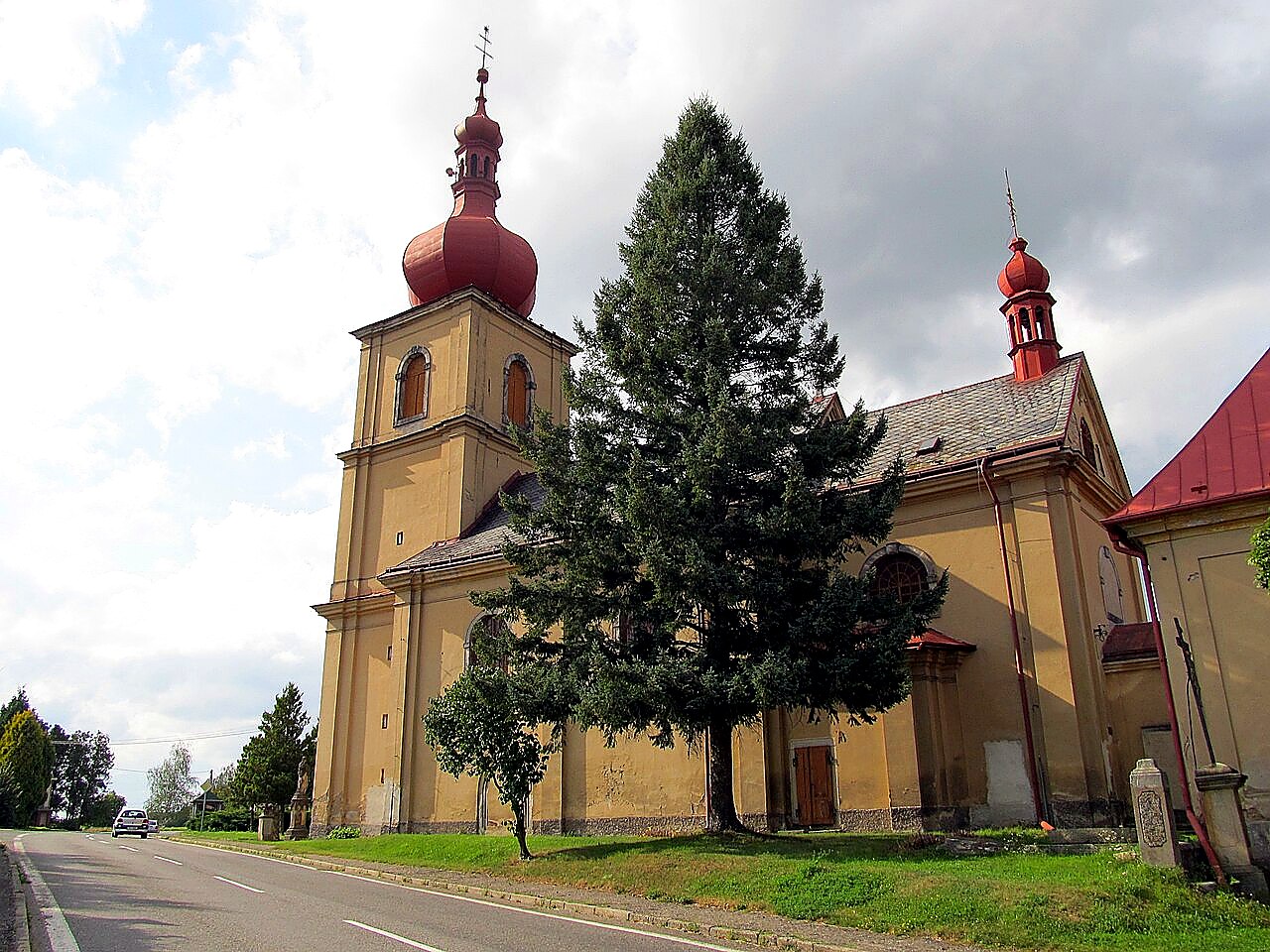 
<span>Kostel svatého Jiljí (Chvalkovice)</span>
