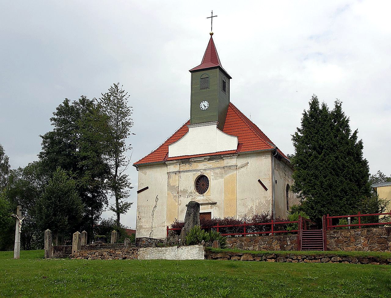 
<span>Kostel svatého Linharta (Pohorská Ves)</span>
