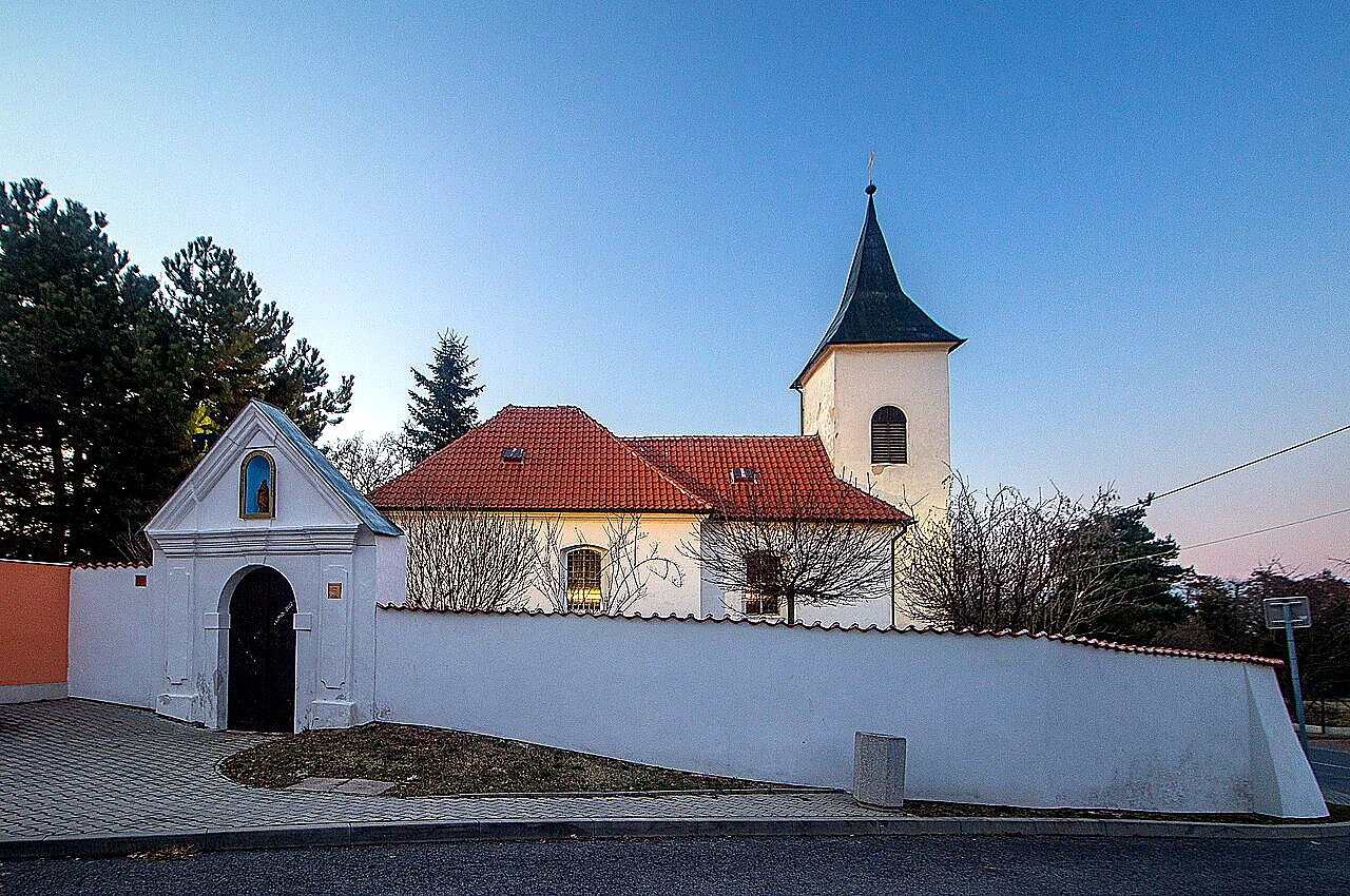 
<span>Kostel svatého Prokopa v Hrnčířích</span>
