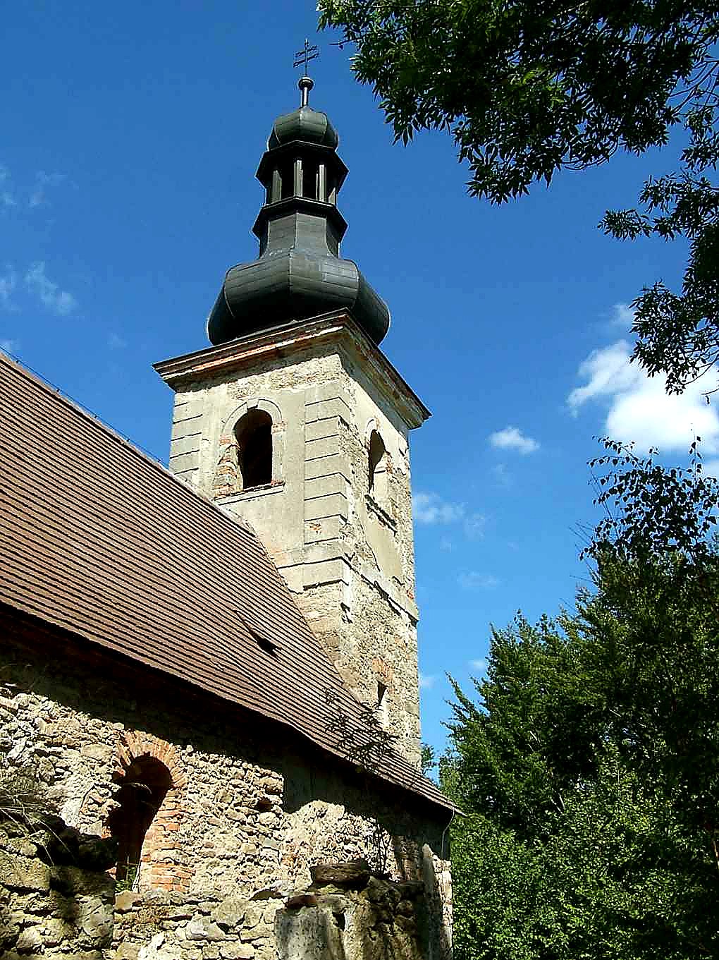 
<span>Kostel svatého Vavřince (Klení)</span>
