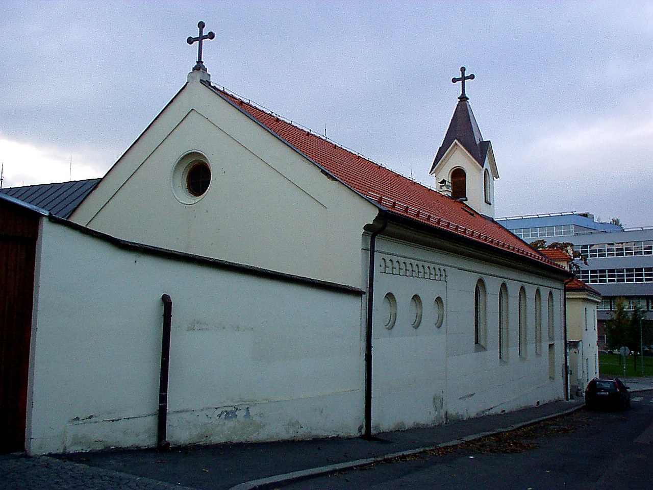 
<span>Kostel svatého Václava v Dejvicích</span>
