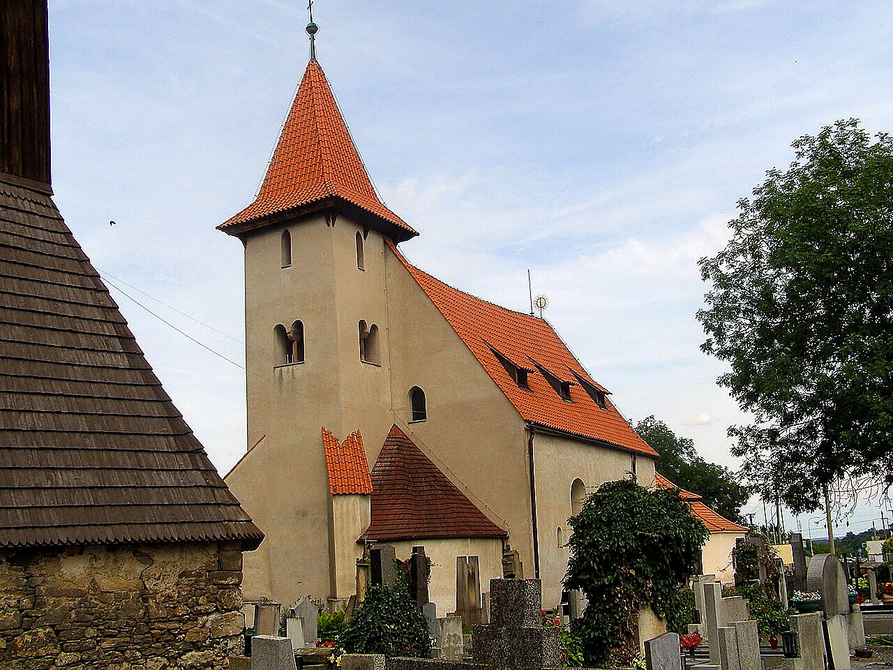 
<span>Kostel svatého Štěpána (Malín)</span>
