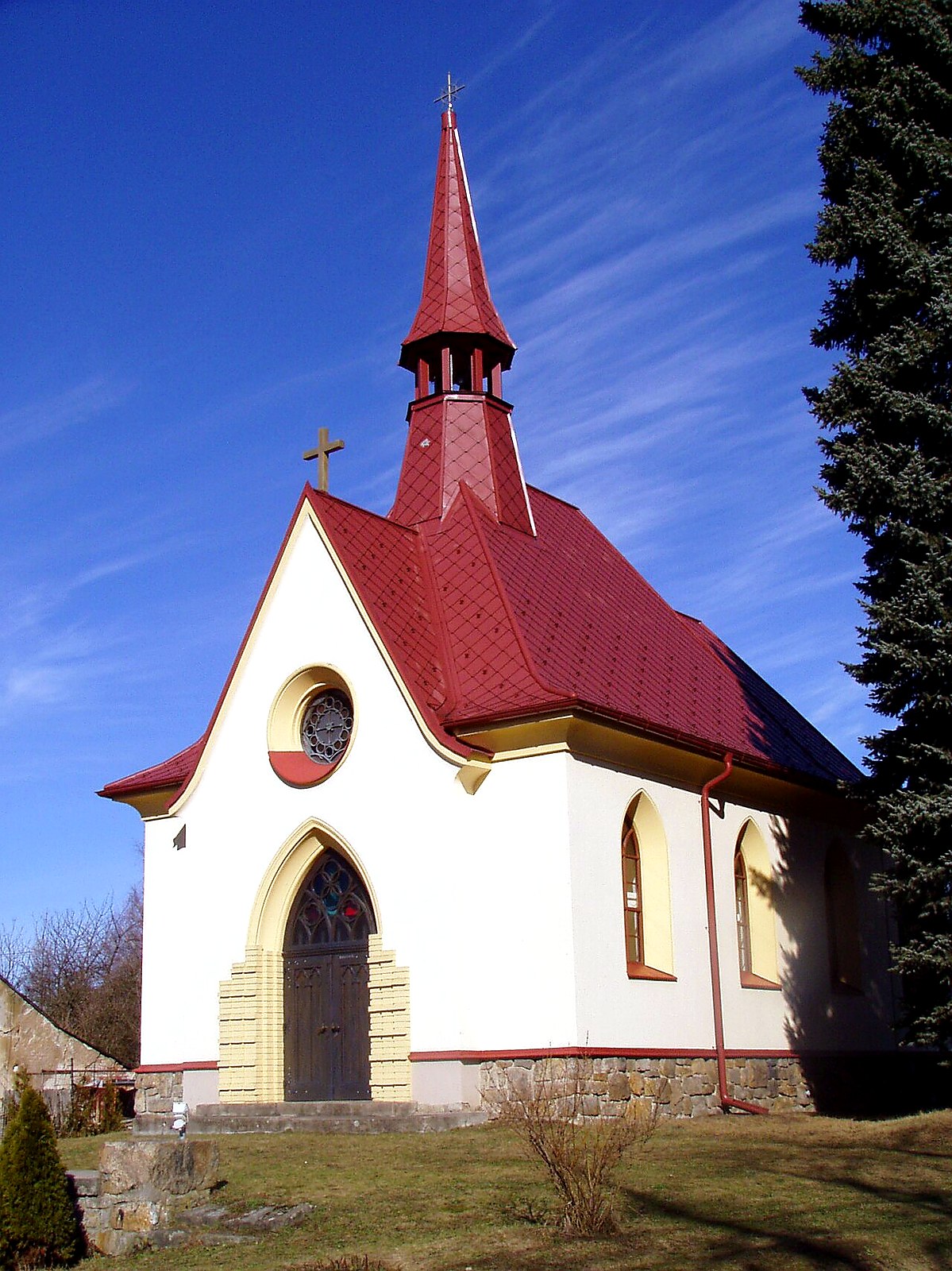 
<span>kaple Božského Srdce Páně (Vysokov)</span>
