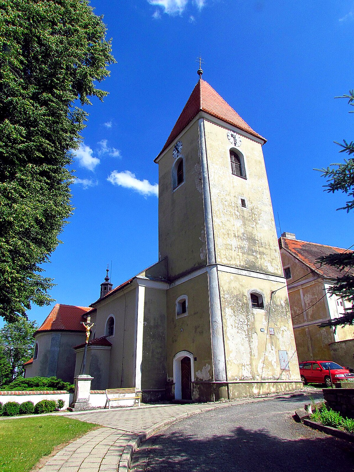 
<span>kostel svatého Jakuba Staršího (Krhov)</span>

